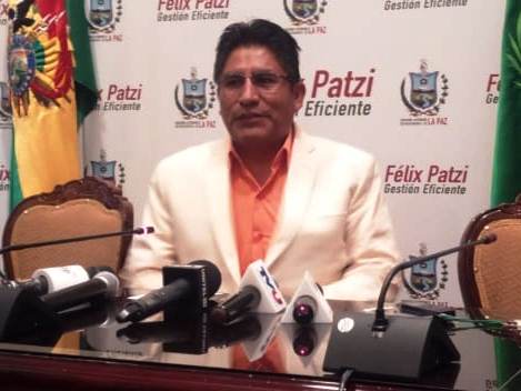 Felix Patzi, Gobernador de LP