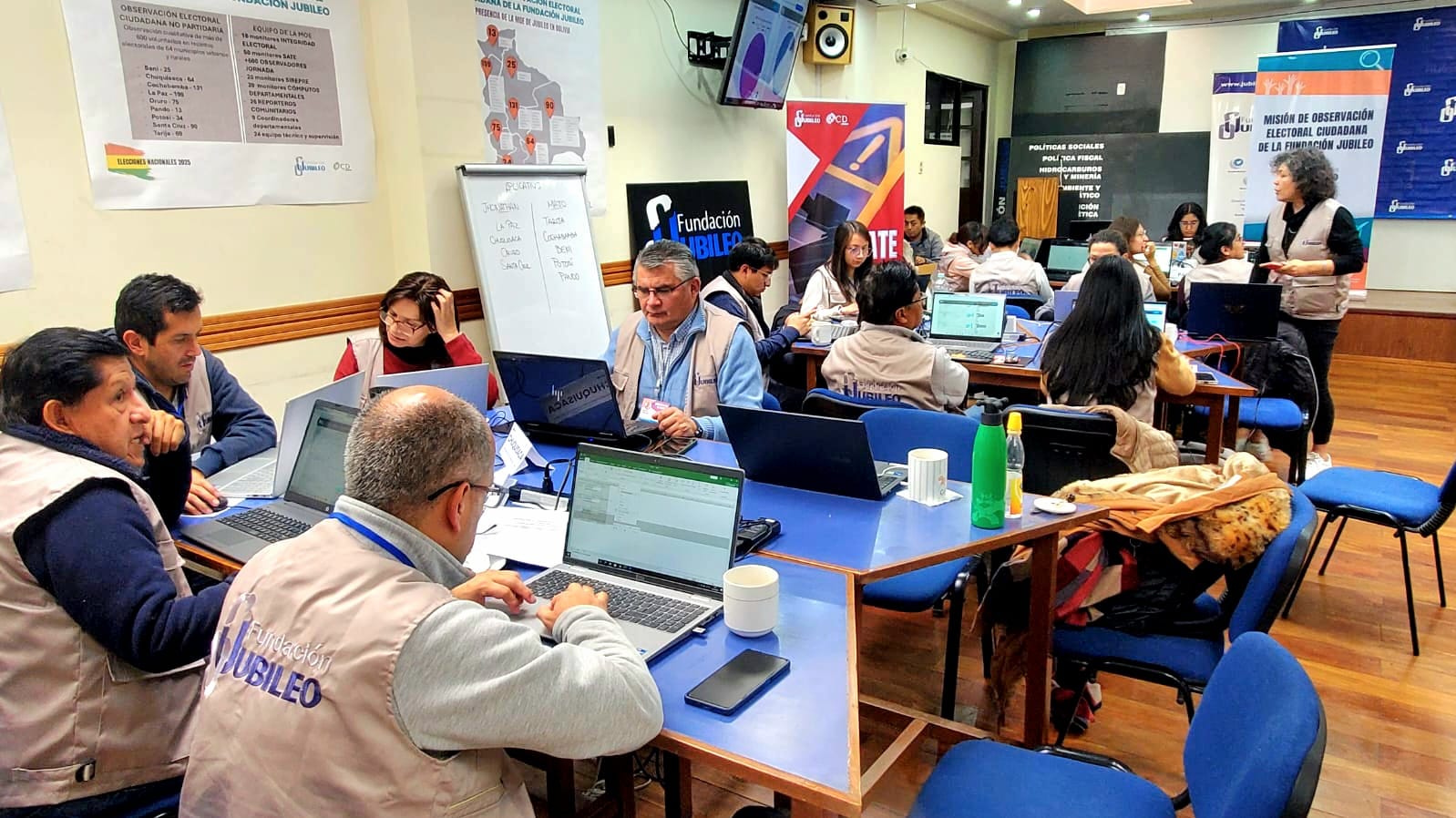 Fundación Jubileo presenta informe sobre integridad electoral en Bolivia 2025