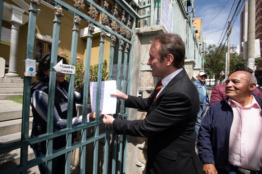 Somos La Paz, la primera alianza en carrera para las elecciones subnacionales