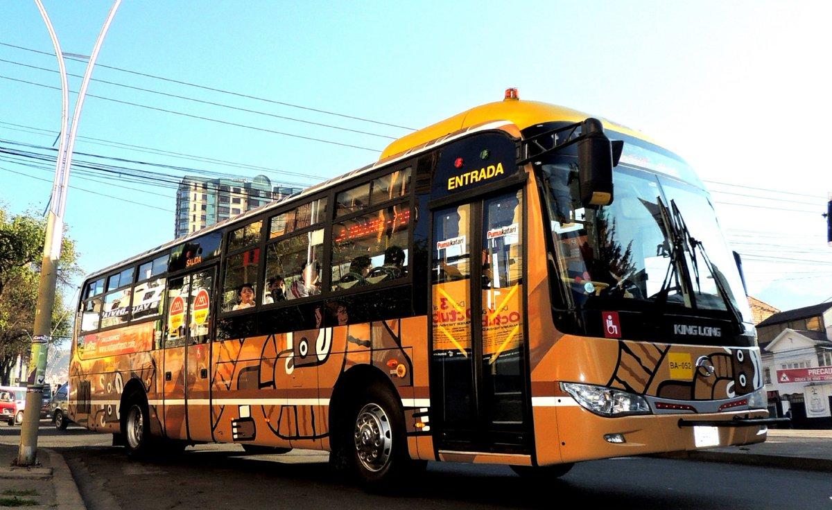 Tres rutas de La Paz BUS serán habilitadas con la nueva flota de buses PumaKatari Urgentebo Tres rutas de La Paz BUS serán habilitadas con la nueva flota de buses PumaKatari Urgentebo