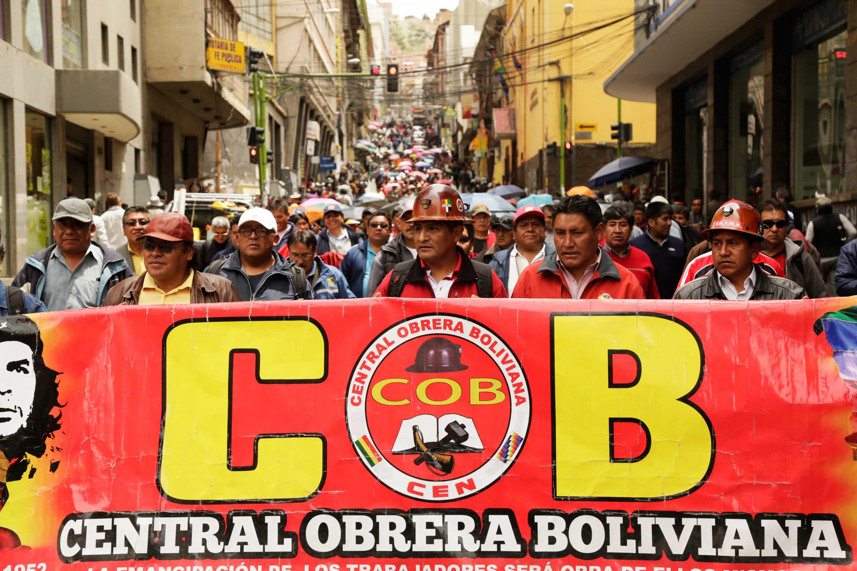 La COB se reúne para determinar si asiste o no al diálogo con el ...